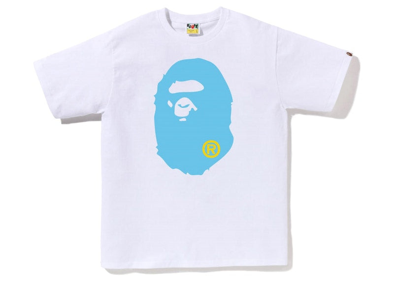 BAPE Colors Big Ape Head Tee (SS23) White