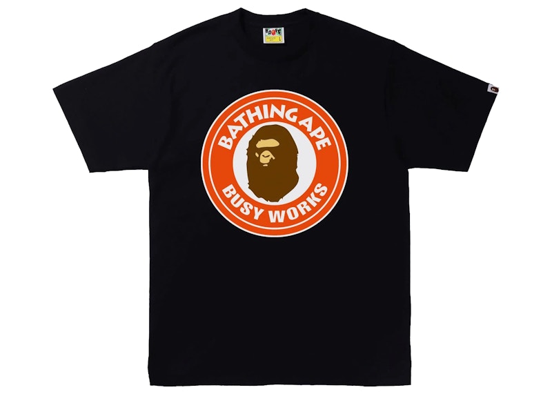 BAPE Colors Busy Works Tee Black