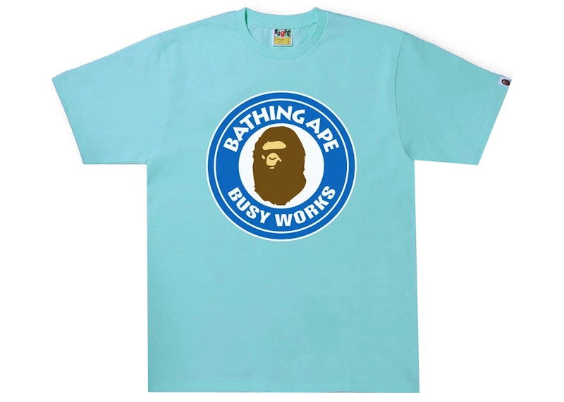 BAPE Colors Busy Works Tee Sax