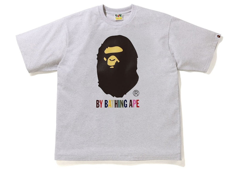 BAPE Colors By Bathing Ape Relaxed Fit Tee Gray