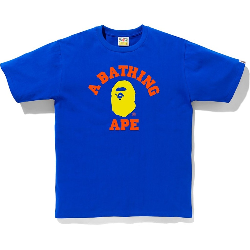BAPE Colors College Tee (FW19) Purple
