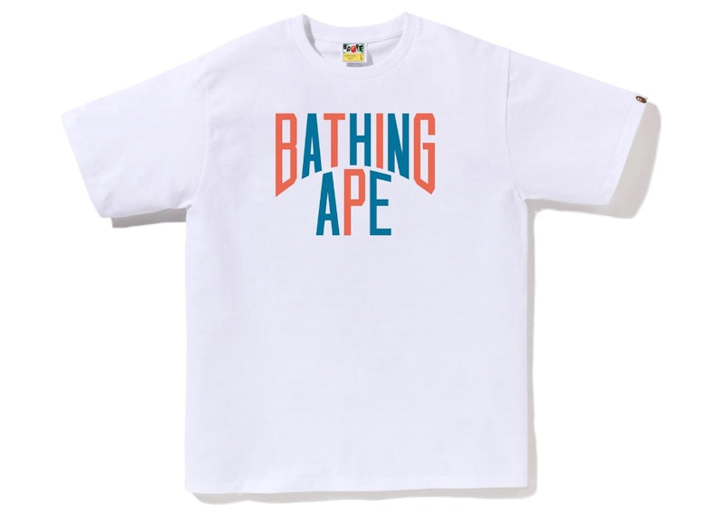 BAPE Colors NYC Logo Tee (SS23) White