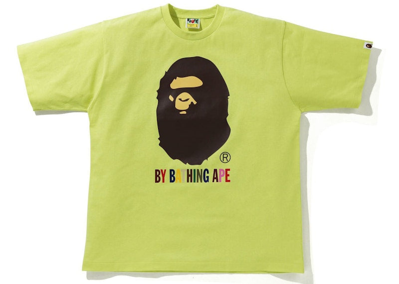 BAPE Colors Relaxed Fit Tee Yellow