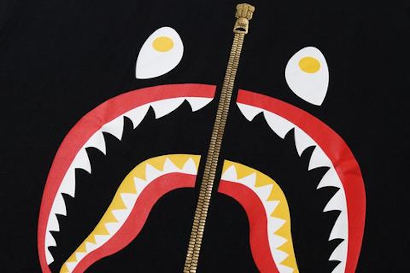 BAPE Colors Shark T-shirt Black/Red