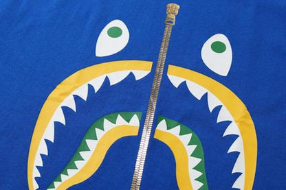 BAPE Colors Shark T-shirt Blue/Yellow