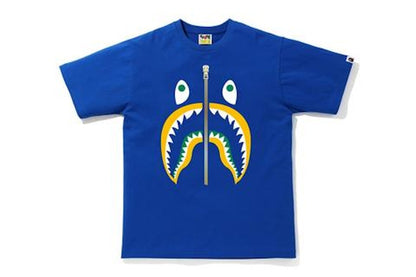 BAPE Colors Shark T-shirt Blue/Yellow