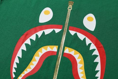 BAPE Colors Shark T-shirt Green/Red