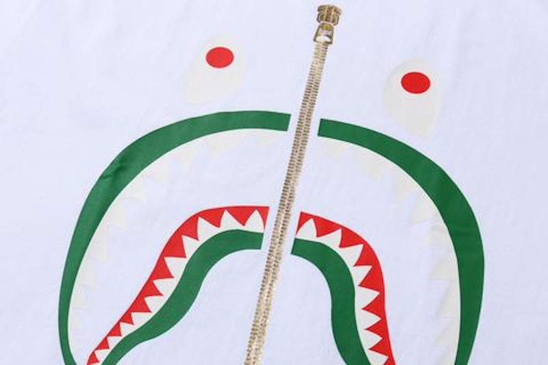 BAPE Colors Shark T-shirt White/Blue
