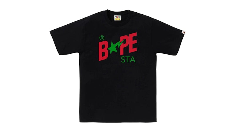 BAPE Colors Sta Tee Tee Black