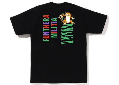 BAPE Colors Tiger Tee Black