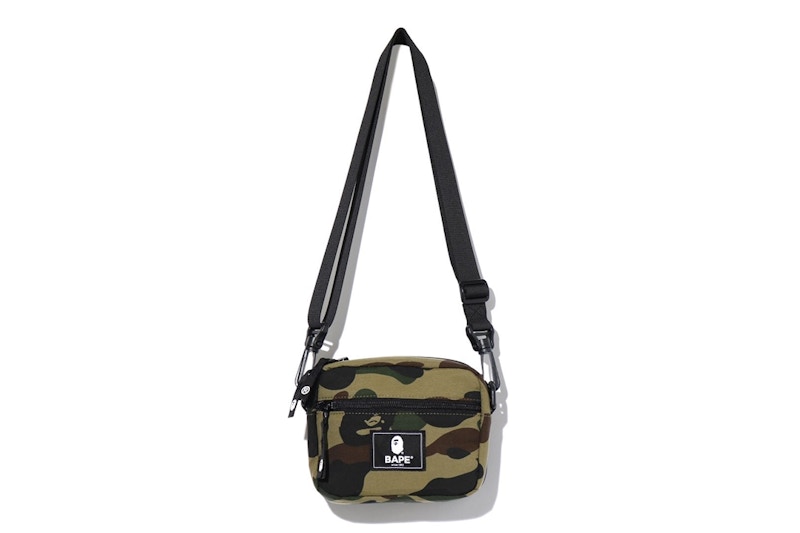 BAPE Cordura 1st Camo Mini Shoulder Bag Green
