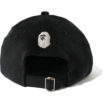 BAPE Corduroy Panel Cap Black