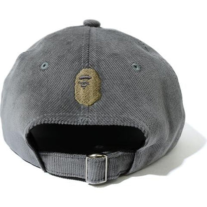 BAPE Corduroy Panel Cap Gray