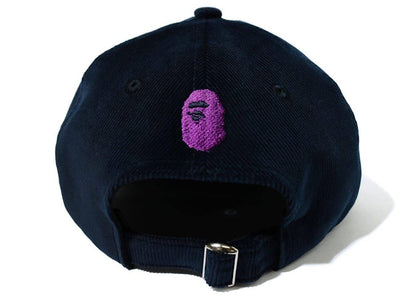 BAPE Corduroy Panel Cap Navy