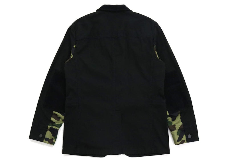 BAPE Cotton Duck Tailored Jacket Black