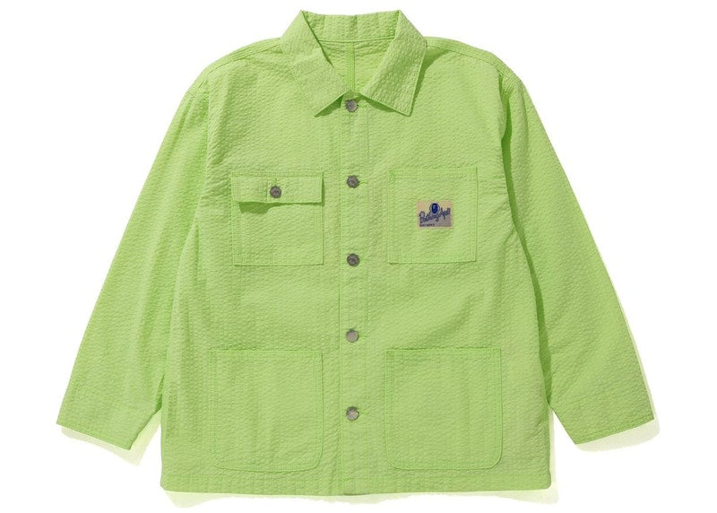 BAPE Coverall Womens Jacket Yellow