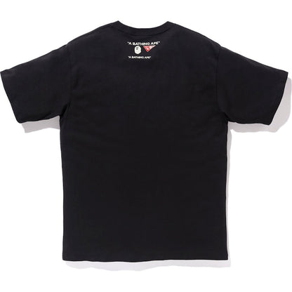 BAPE Crazy Patch Tee Black