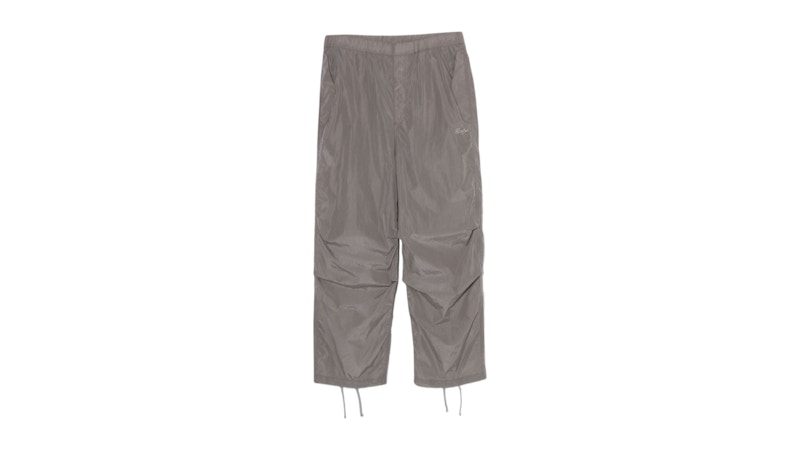 BAPE Women's Crystal Stone Bape Logo Army Pants Gray