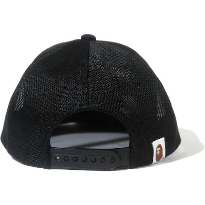 BAPE Crystal Stone Mesh Cap Black