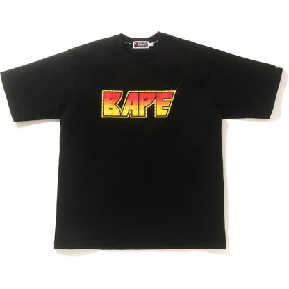 BAPE Crystal Stone Relaxed Tee Black
