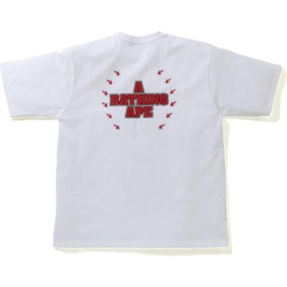 BAPE Crystal Stone Relaxed Tee White