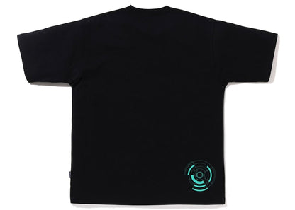 BAPE Cyber Bathing Ape Relaxed Fit Tee Black