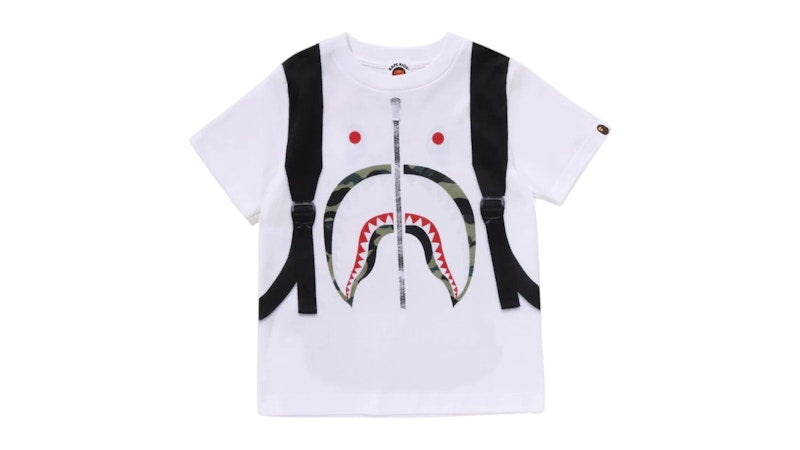 BAPE Daypack Print Tee White