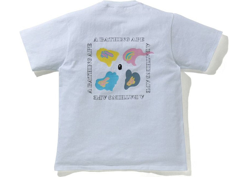 BAPE Def Camo Tee White/Multi