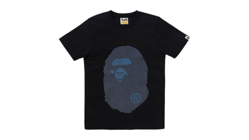 BAPE Women's Denim Big Ape Head Tee Black