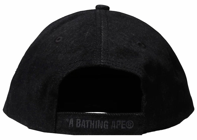 BAPE Denim Cap Black