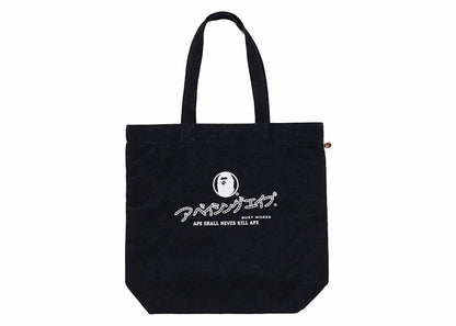 BAPE Denim Tote Bag Indigo