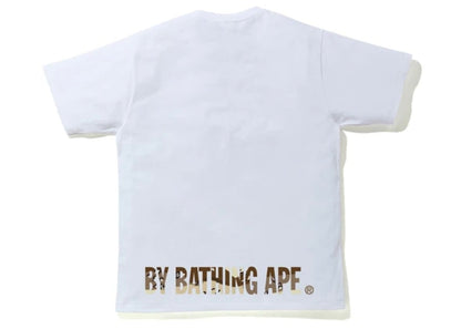 BAPE Desert Camo Ape Face Tee White/Beige