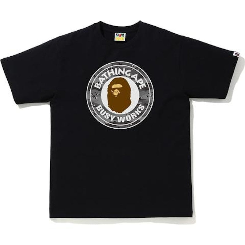 BAPE Desert Camo Busy Works Tee Black/Black