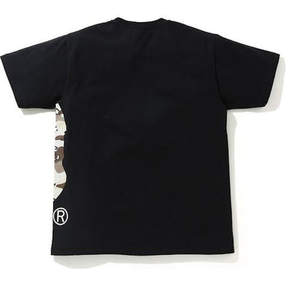 BAPE Desert Camo Side Big Ape Head Tee Black/Beige
