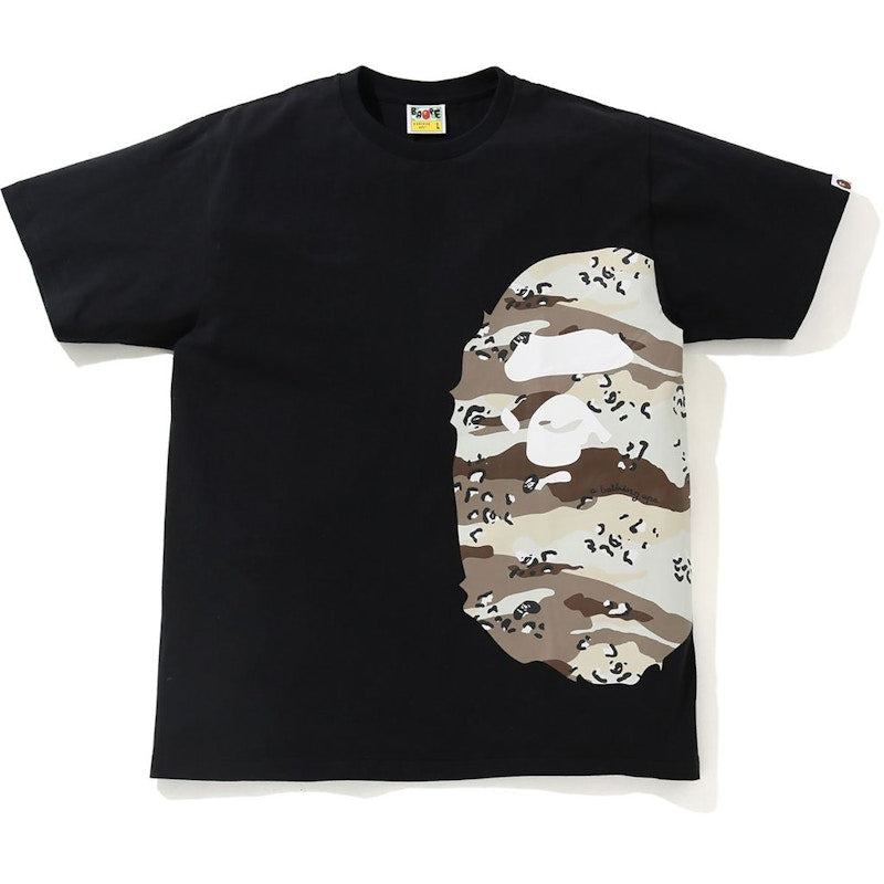 BAPE Desert Camo Side Big Ape Head Tee Black/Beige