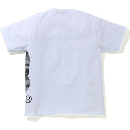 BAPE Desert Camo Side Big Ape Head Tee White/Black