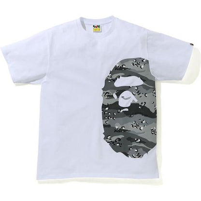 BAPE Desert Camo Side Big Ape Head Tee White/Black