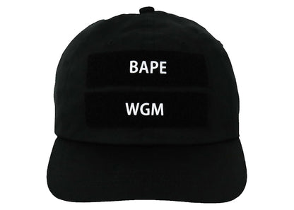 BAPE Detachable Shark Patch Panel Cap Black