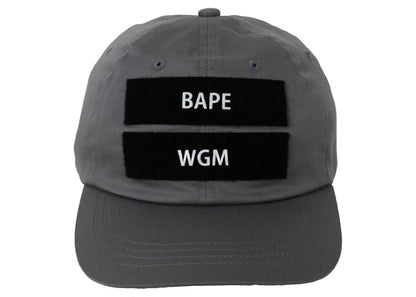 BAPE Detachable Shark Patch Panel Cap Grey