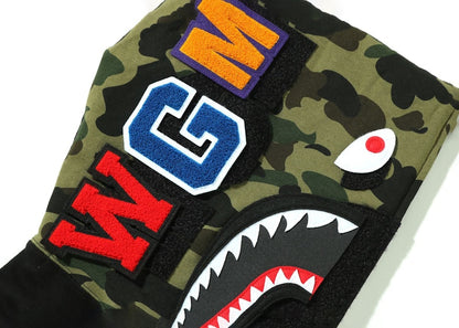 BAPE Detatchable Shark Full Zip Hoodie Black