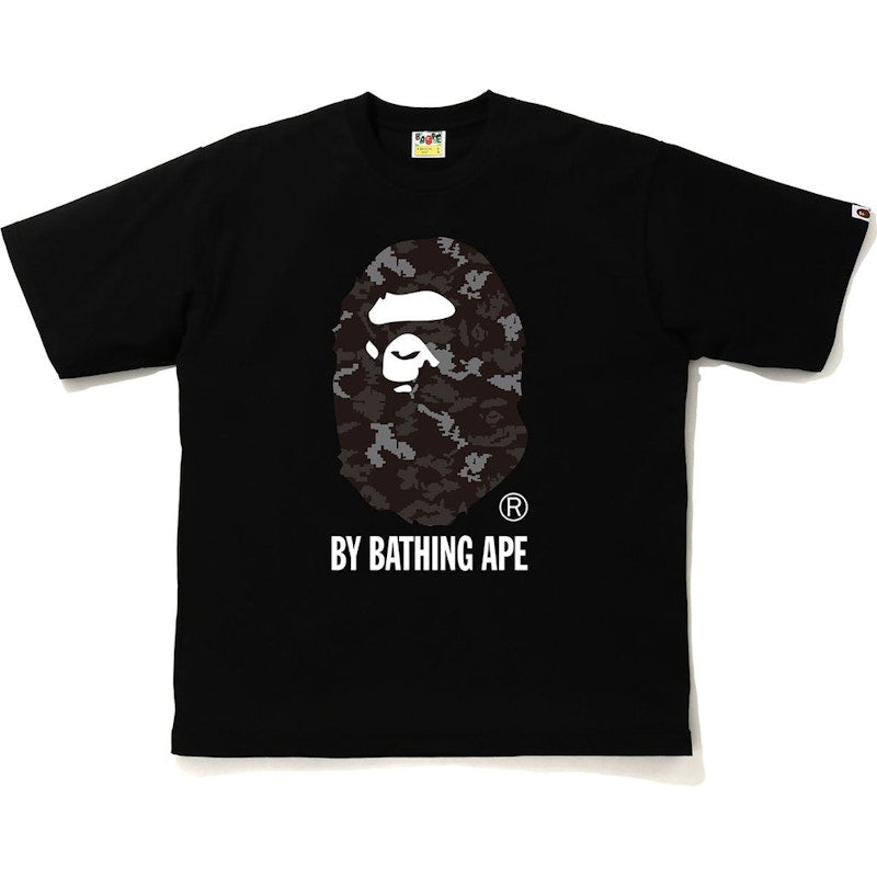 BAPE Digital Camo by Bathing Ape Relaxed Tee Black/Black