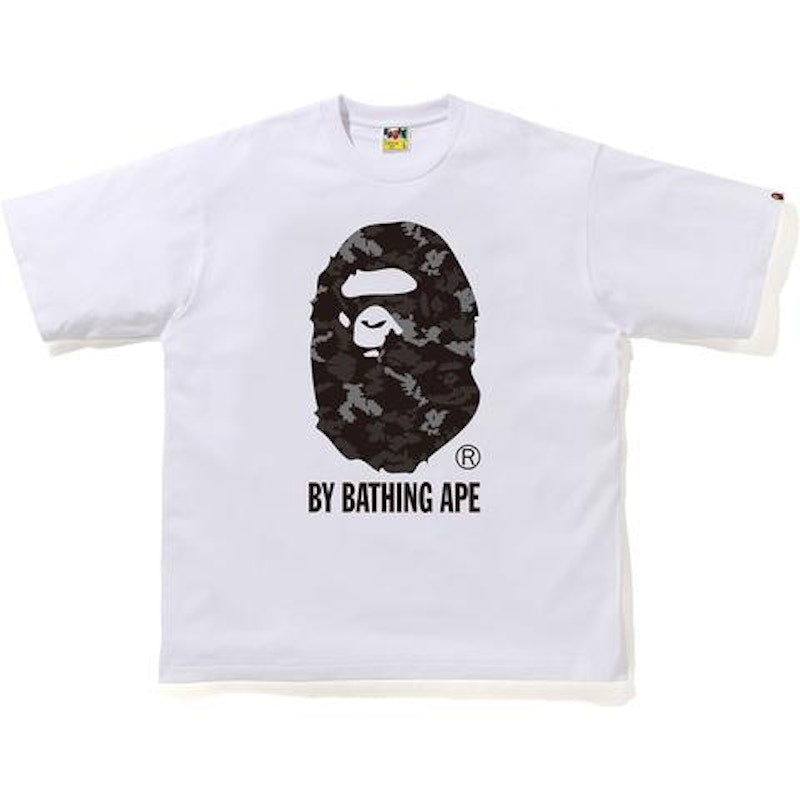 BAPE Digital Camo by Bathing Ape Relaxed Tee White/Black