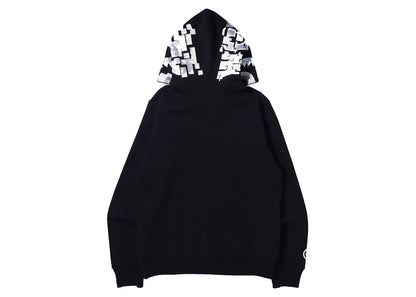 BAPE Digital Shark Full Zip Hoodie Black
