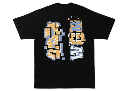 BAPE Digital Shark Tee Black