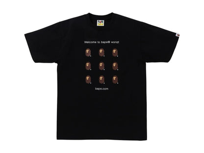 BAPE Dot Com Tee Black