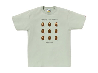 BAPE Dot Com Tee Green