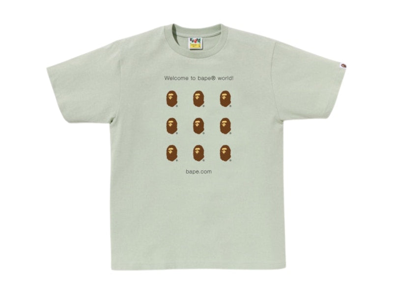 BAPE Dot Com Tee Green
