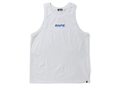 BAPE Electro Neon Tank Top White