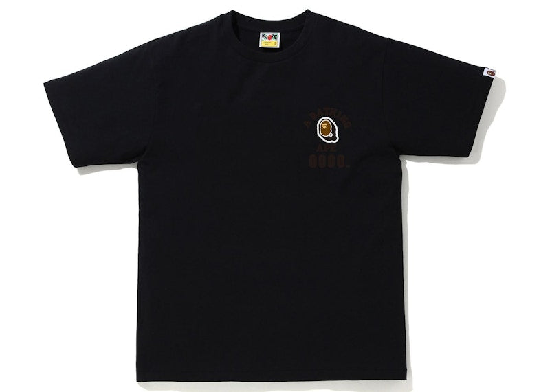 BAPE Emblem Tee Black