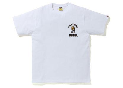 BAPE Emblem Tee White